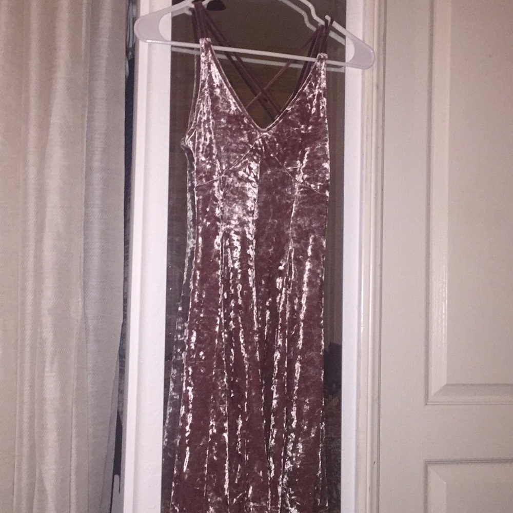 Velvet Pink dress